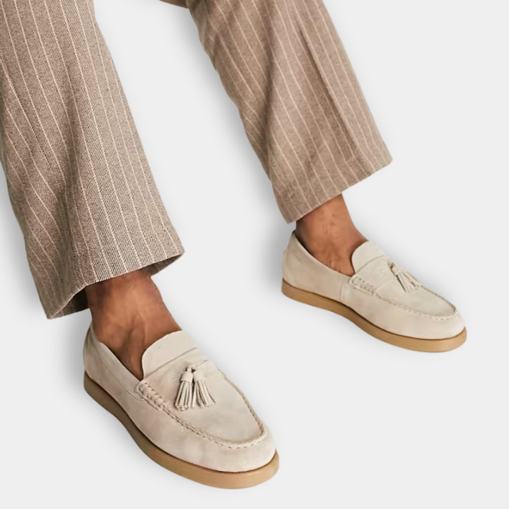 Mocassins à pampilles au style épuré pour hommes - Odran