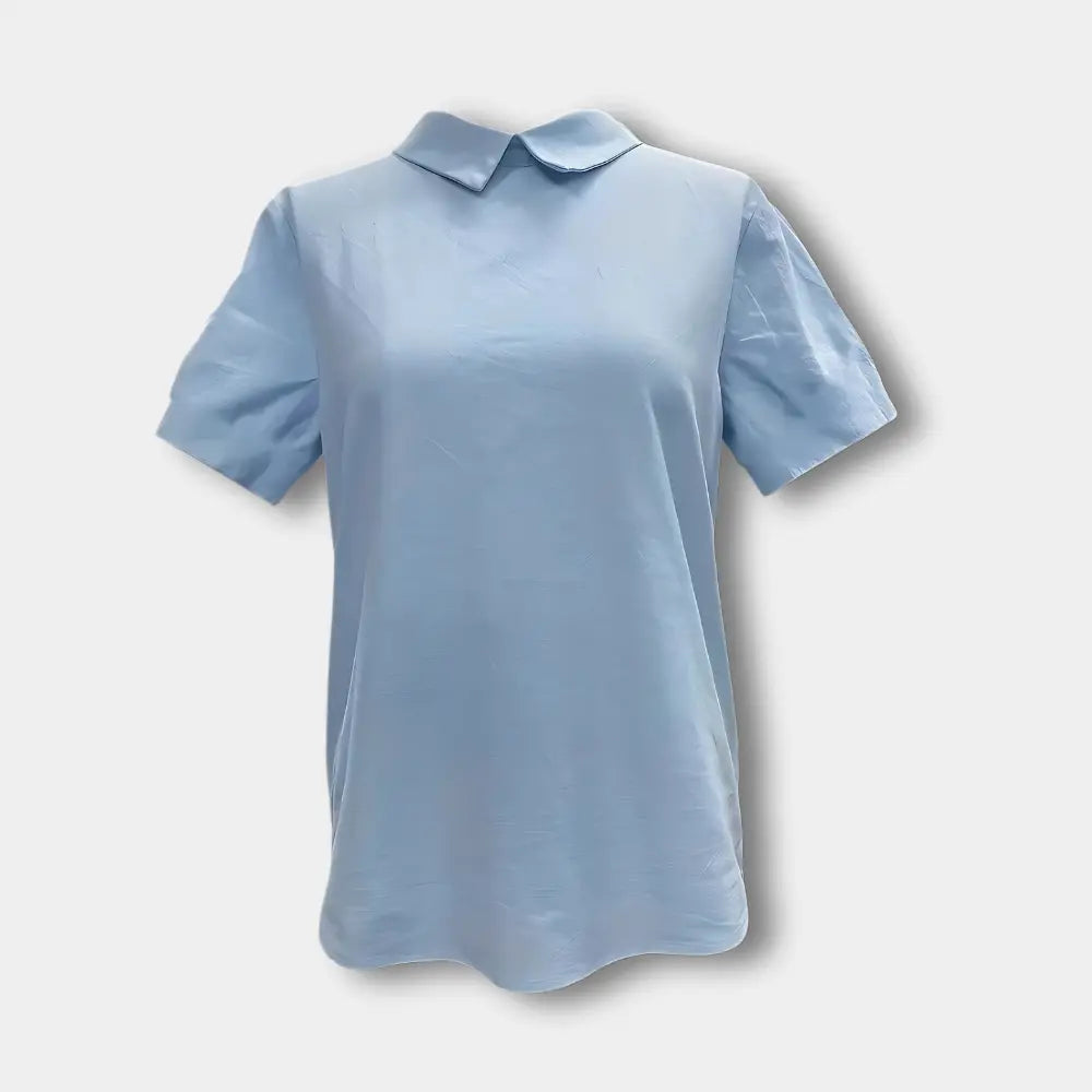 Blouse à col classique et manches courtes pour Femme - Kai