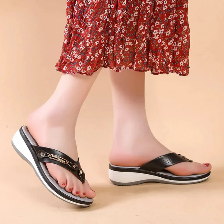Yustina | Chaussons pour femmes avec semelle intérieure