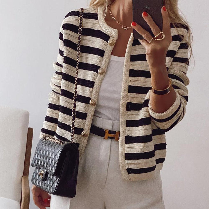 Velvet | Cardigan rayé