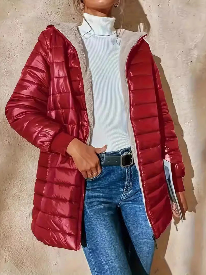 Jannah - Veste matelassée avec doublure polaire cosy