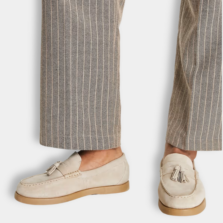 Mocassins à pampilles au style épuré pour hommes - Odran