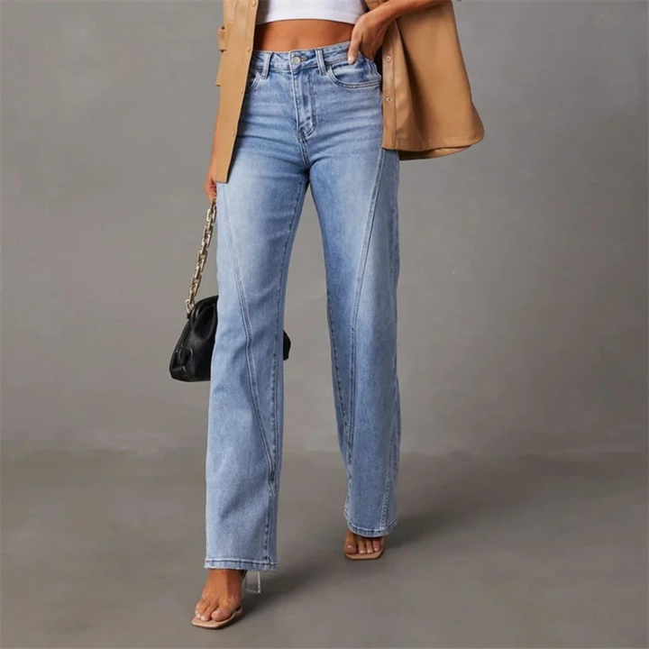 Silvia | Pantalon Taille Haute Femme