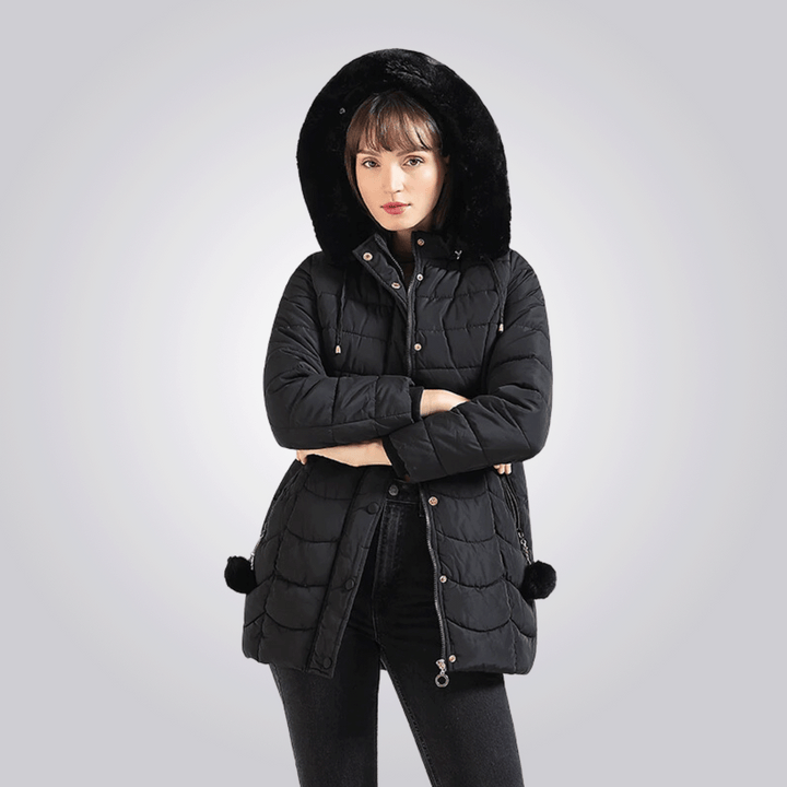 Ratna | Manteau Long Hiver Élégant Pour Femmes
