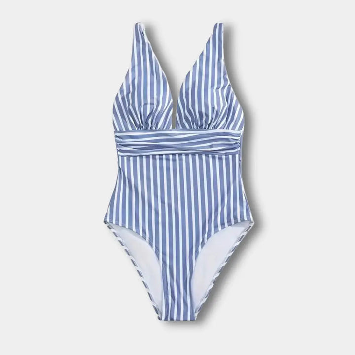 Maillot une pièce à rayures élégantes pour Femme - Moyer