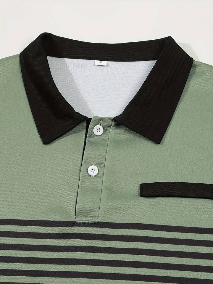 Mustafa | Chemise à rayures décontractée pour hommes