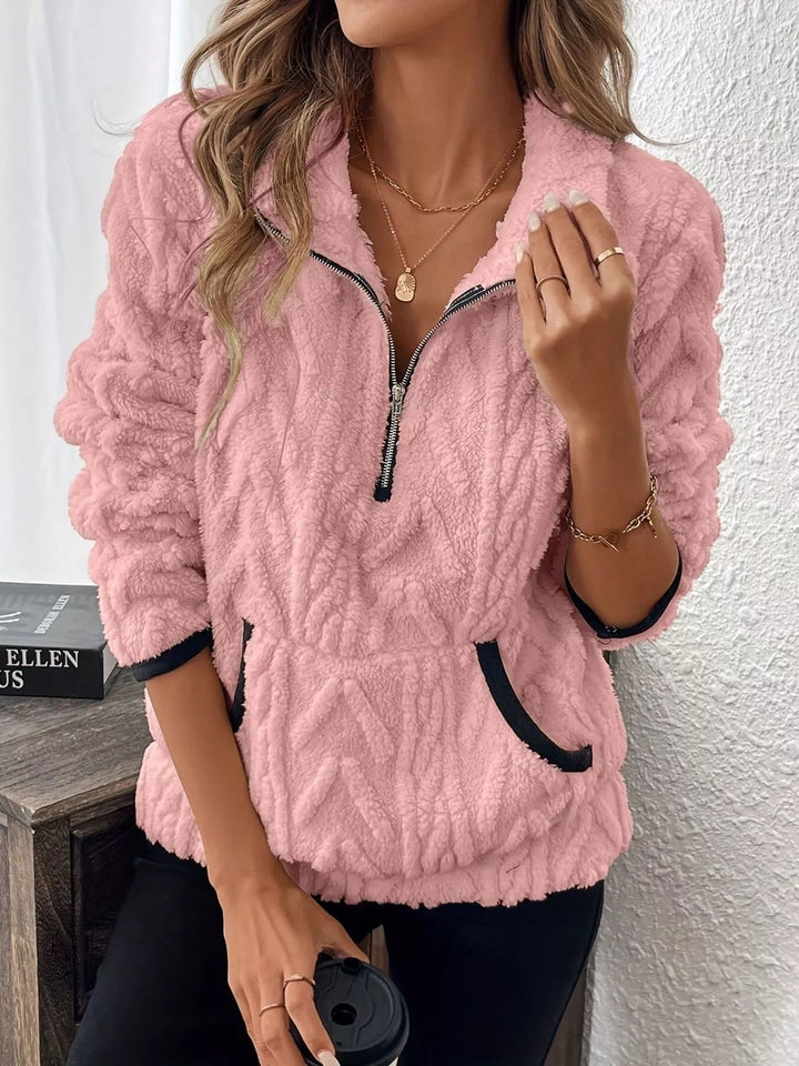 Savana - Pull élégant et chaud à demi-zip