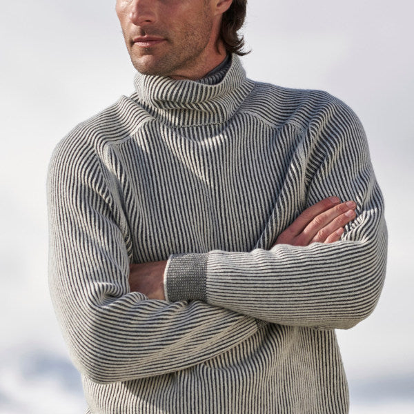 Narayanan | Pull chaud avec col pour hommes