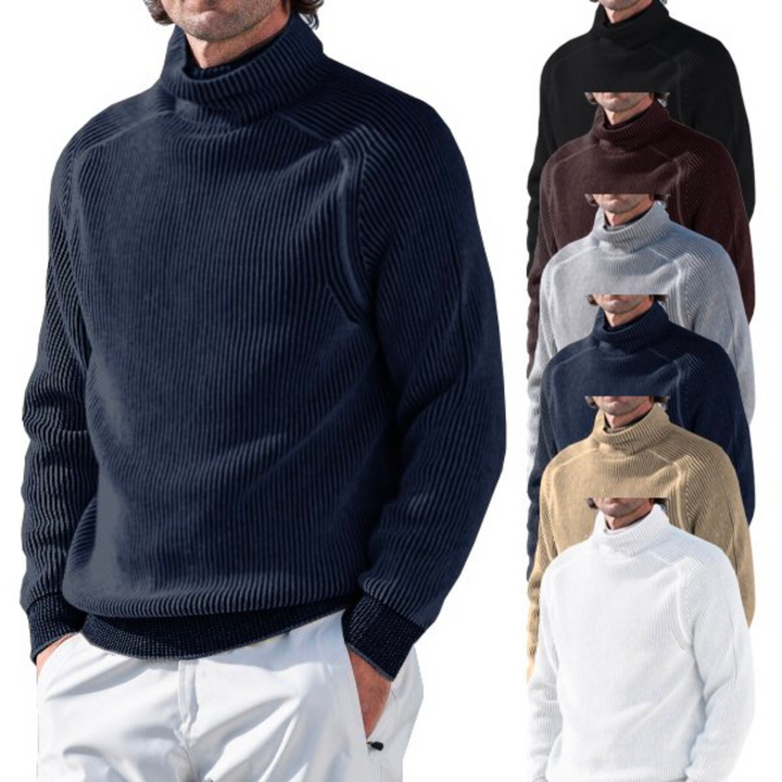 Narayanan | Pull chaud avec col pour hommes