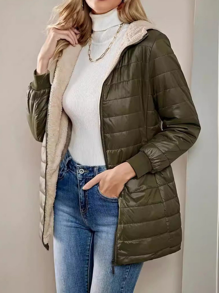 Jannah - Veste matelassée avec doublure polaire cosy