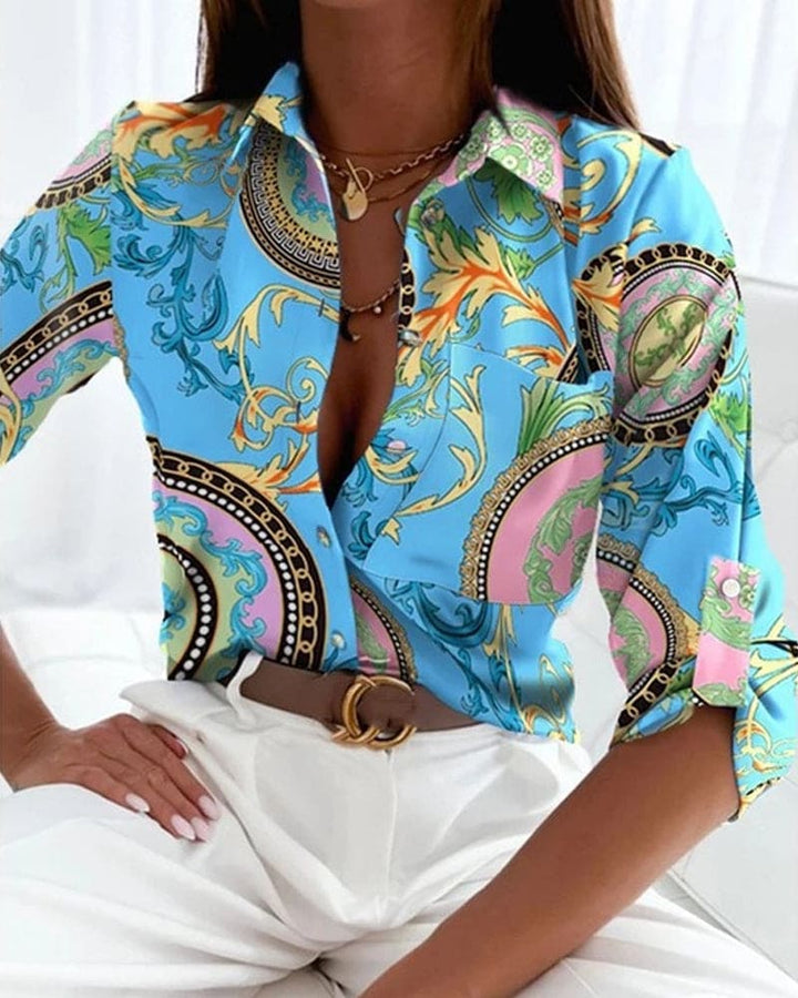 Arnborg | Blouse imprimée