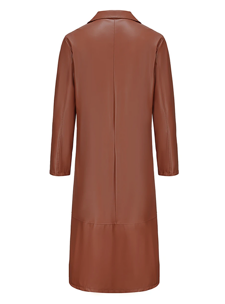 Kailash | Manteau long en cuir homme