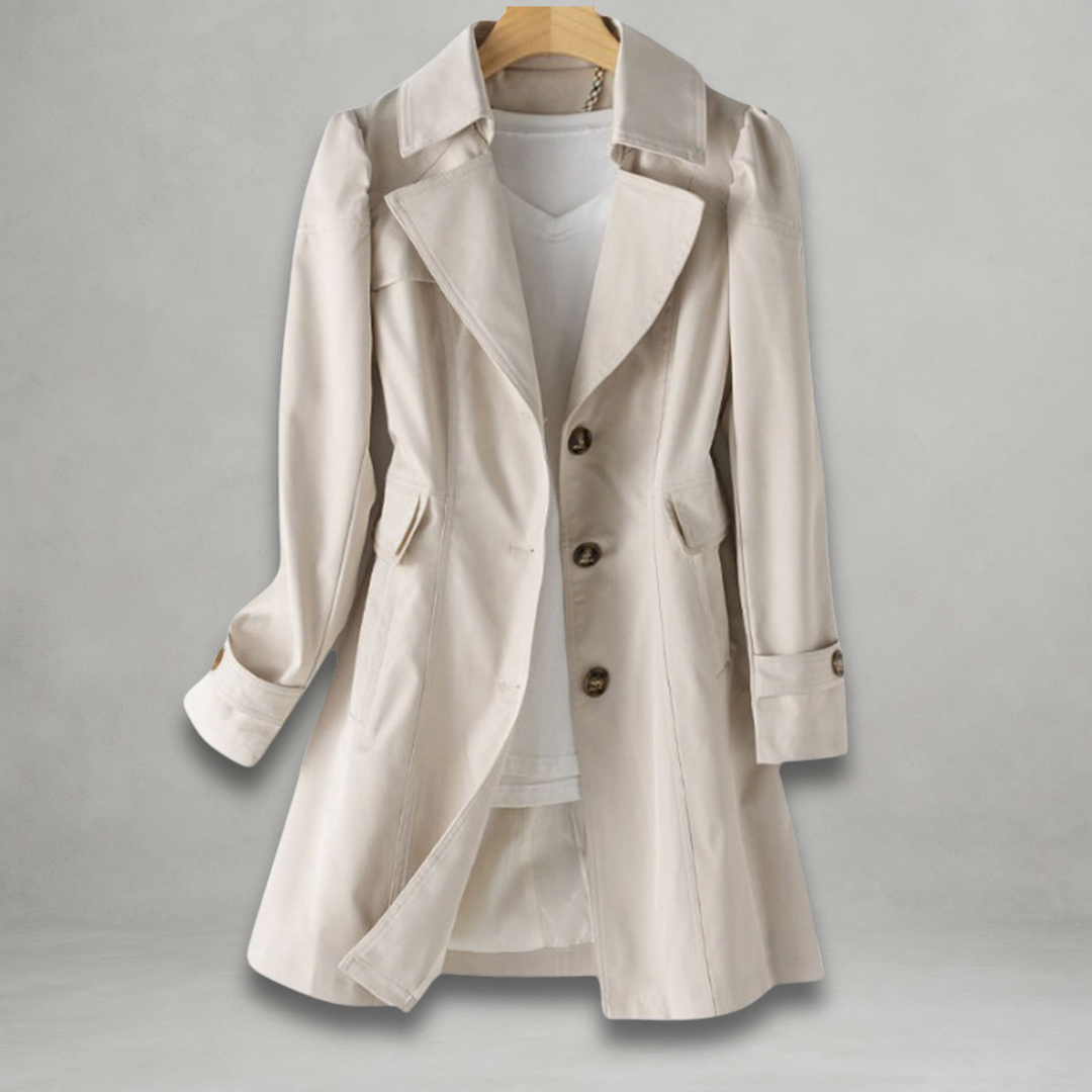 Gwyneth - Trench-Coat Décontracté Élégant et Chaud