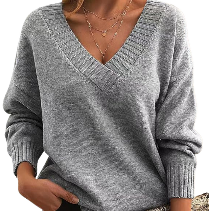 Sprita | Pull en cachemire col en V pour femmes