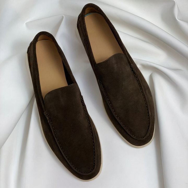 Radulf | Mules de luxe en tissu pour hommes