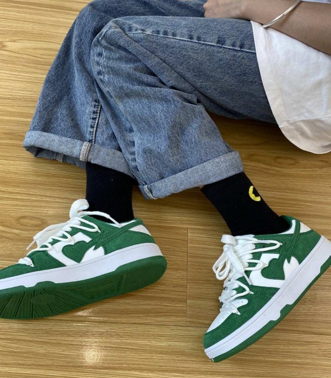 Sanaa | Chaussures de sneakers avec design de cœur pour femmes