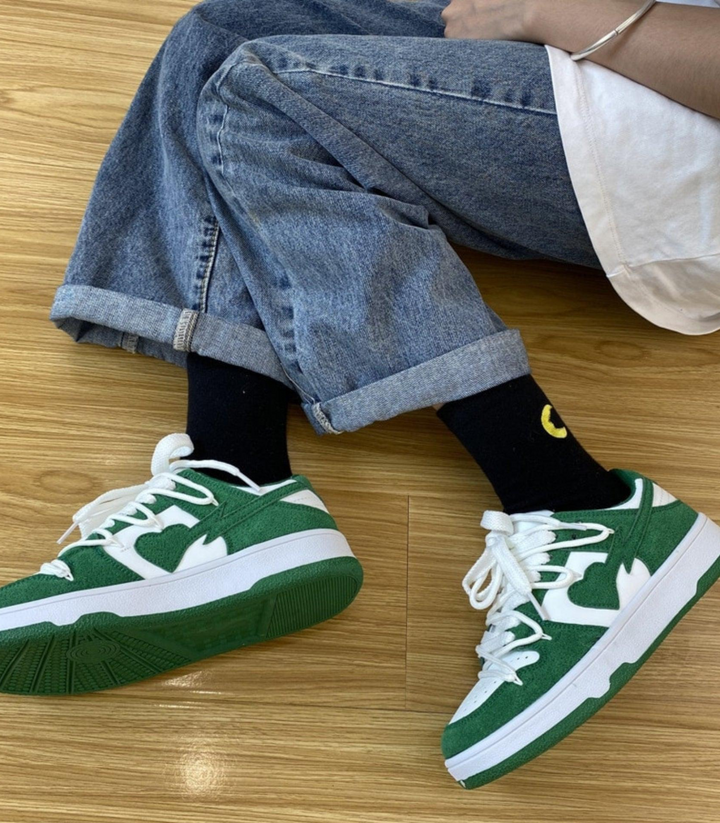 Sanaa | Chaussures de sneakers avec design de cœur pour femmes