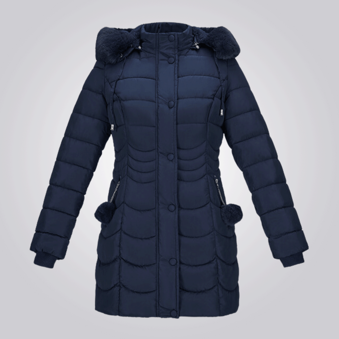 Ratna | Manteau Long Hiver Élégant Pour Femmes