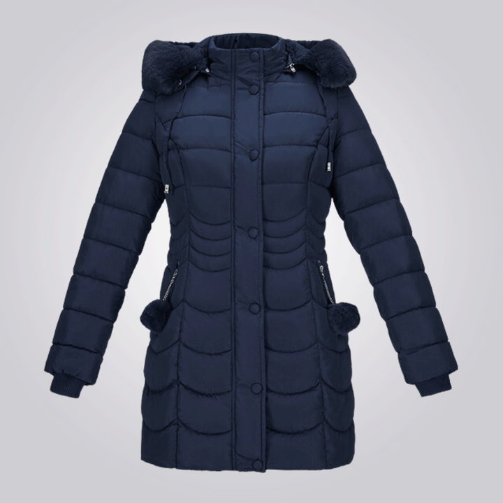 Ratna | Manteau Long Hiver Élégant Pour Femmes