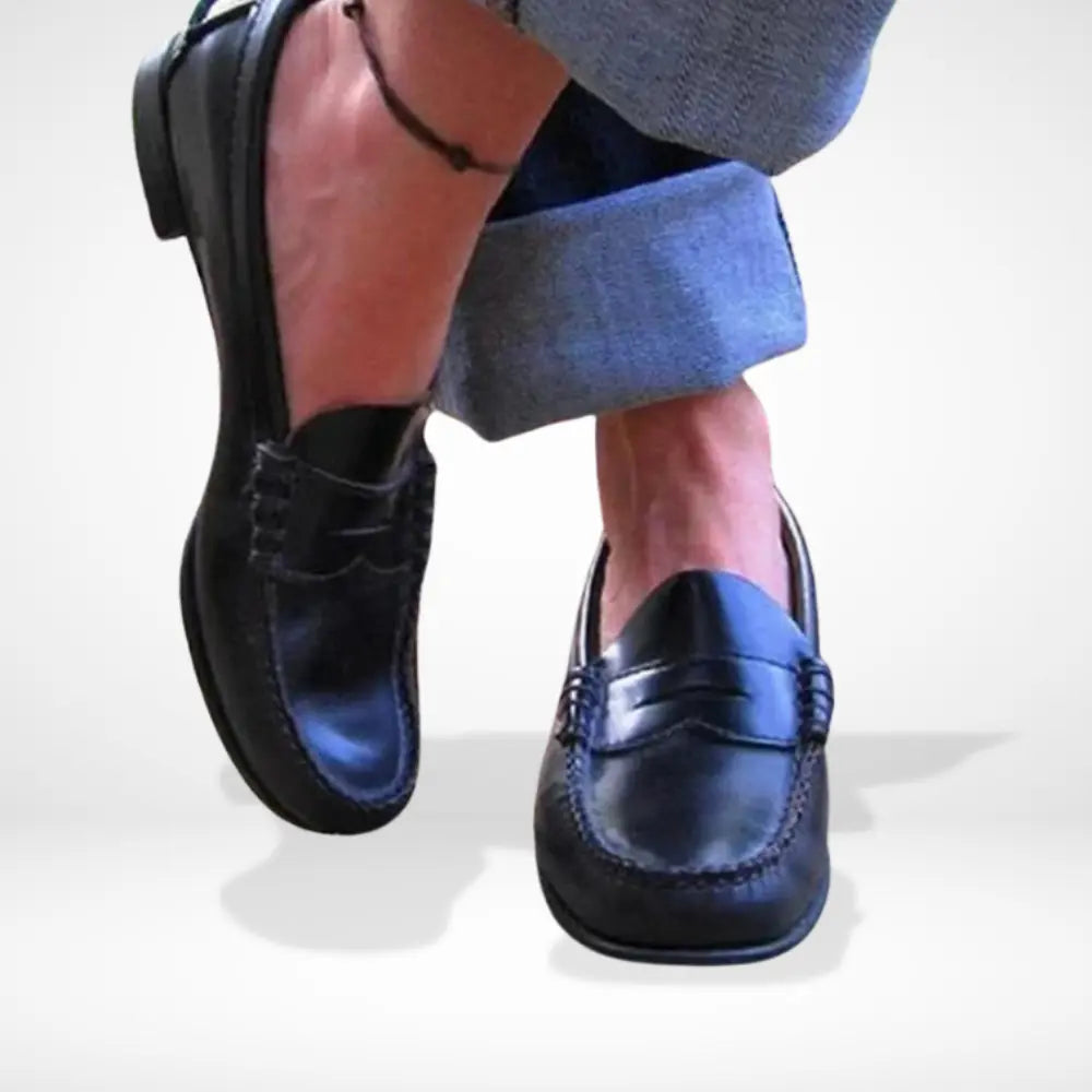 Mocassins habillés à silhouette épurée pour Homme - Lucio