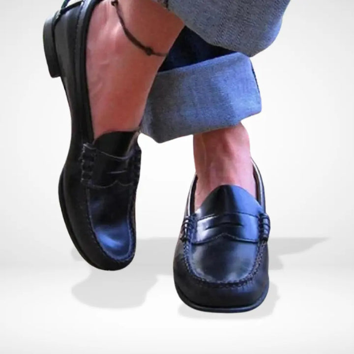 Mocassins habillés à silhouette épurée pour Homme - Lucio