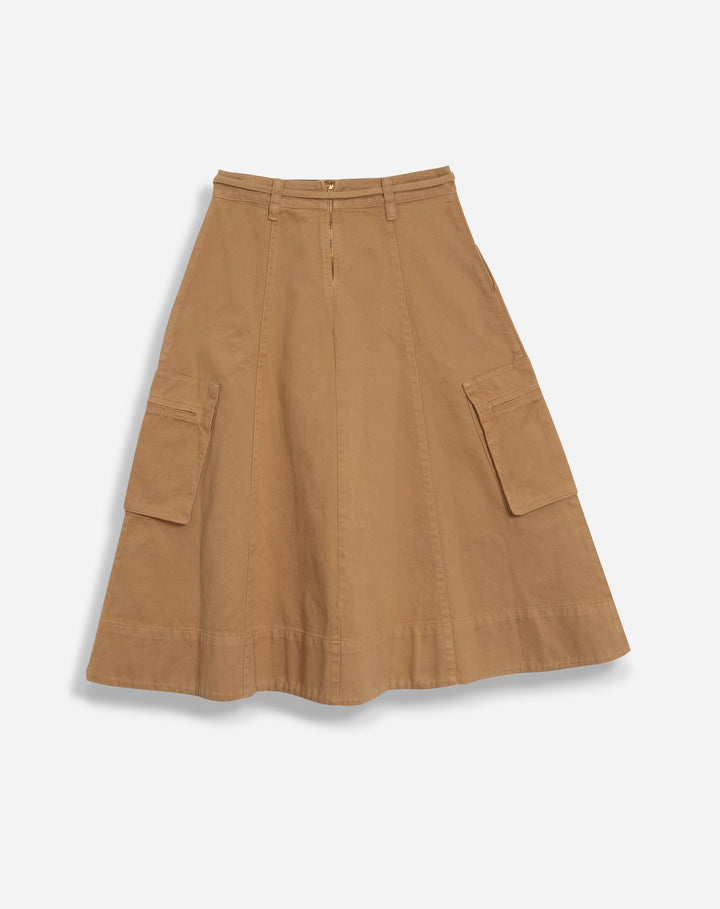 Nefes | Jupe Midi Utilitaire pour Femmes