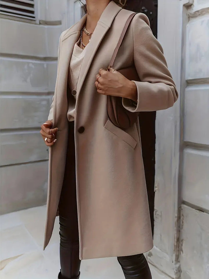 Naureen - Trench long élégant et polyvalent pour femme