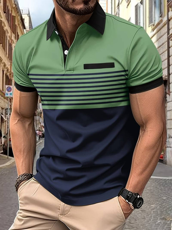 Mustafa | Chemise à rayures décontractée pour hommes