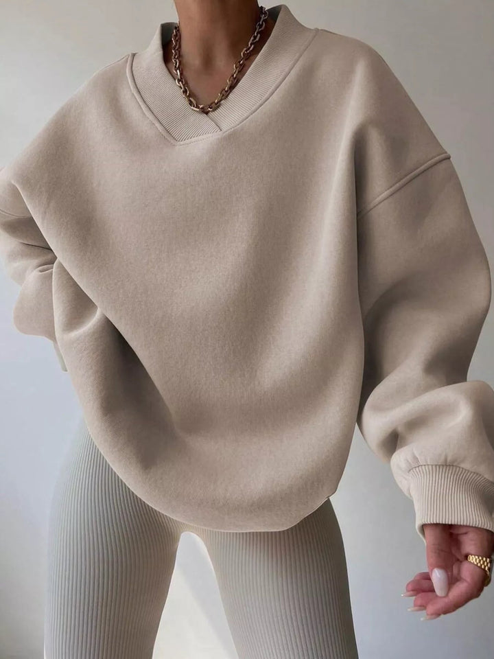 Pauleen - Pull Oversize à Manches Longues