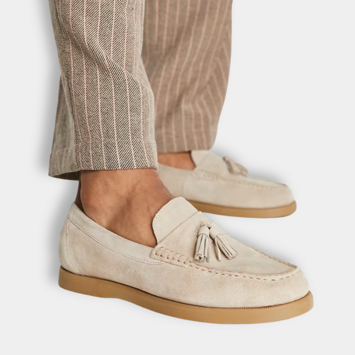 Mocassins à pampilles au style épuré pour hommes - Odran