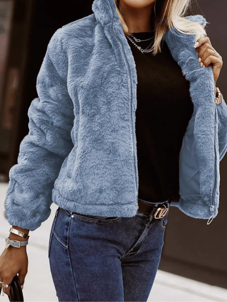 Verna - Veste Oversize Douce et Chaude en Polaire