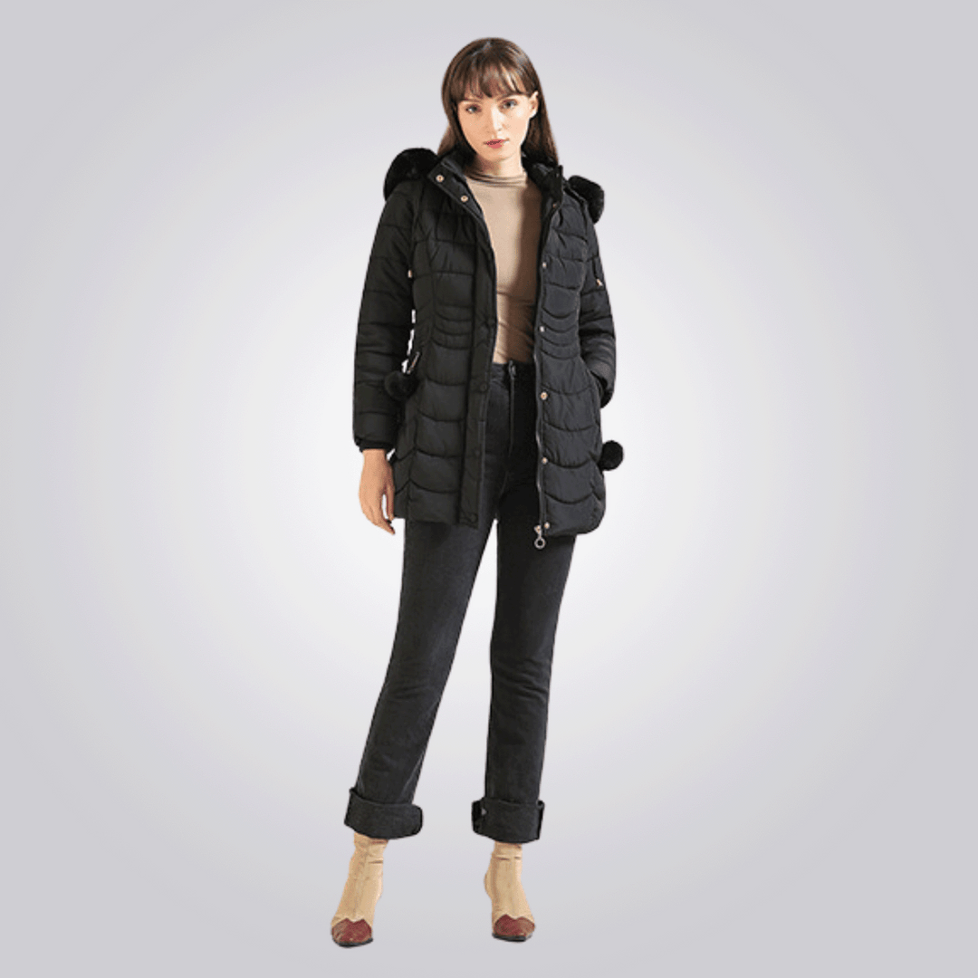 Ratna | Manteau Long Hiver Élégant Pour Femmes