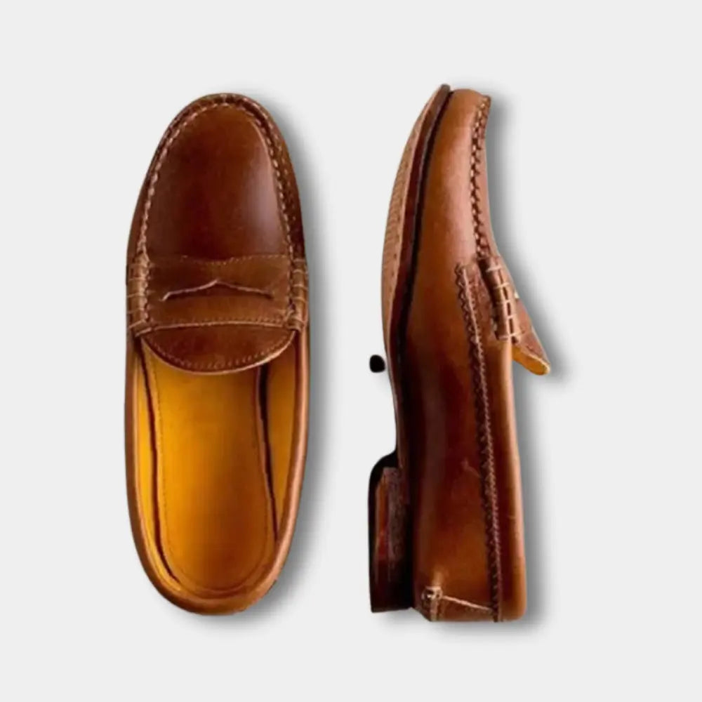 Mocassins habillés à silhouette épurée pour Homme - Lucio