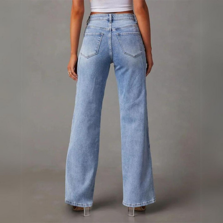 Silvia | Pantalon Taille Haute Femme