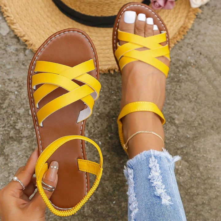 Margit | Chaussures de Plage Style Coréen Rome pour Femmes