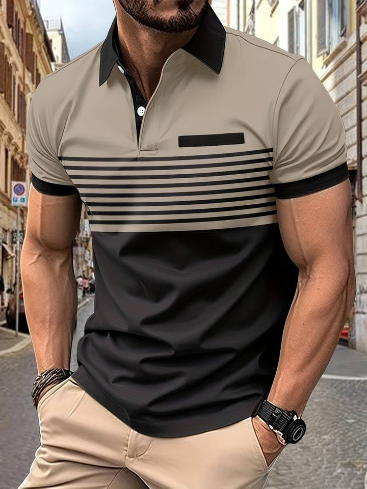 Mustafa | Chemise à rayures décontractée pour hommes