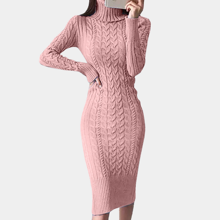 Rajani | Robe pull en maille décontractée pour femmes