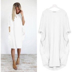 Fleur | Robe casual d'automne
