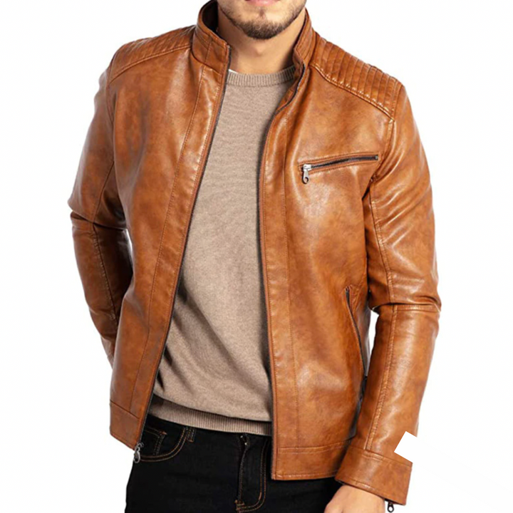 Zane | Veste en Cuir Élégante pour Hommes