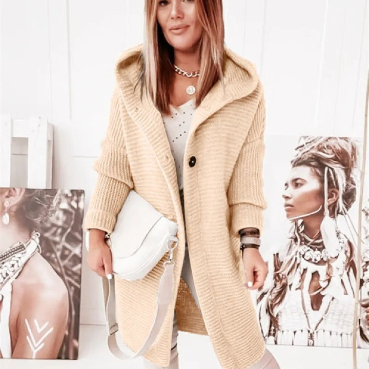 Maireadd | Cardigan en cachemire à capuche pour femmes
