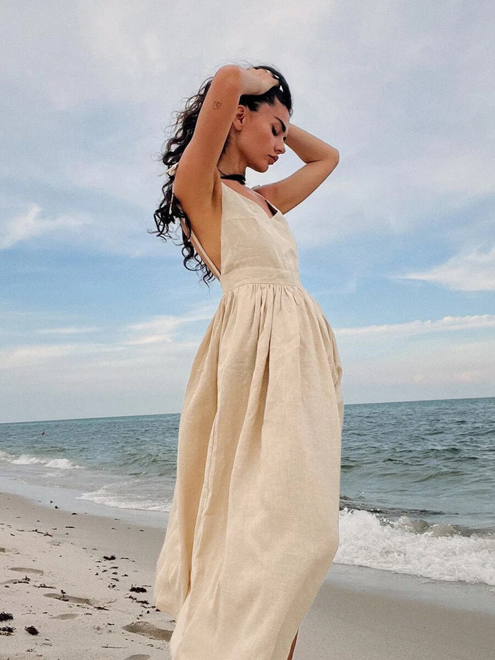 Bettye | Robe Élégante Dos Nu Femme