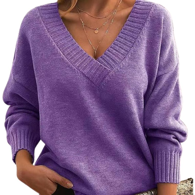 Sprita | Pull en cachemire col en V pour femmes