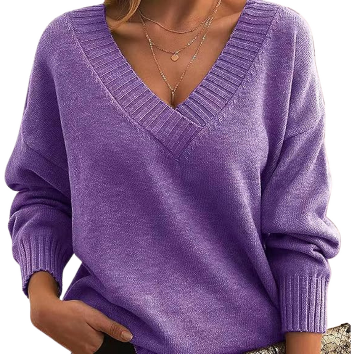 Sprita | Pull en cachemire col en V pour femmes