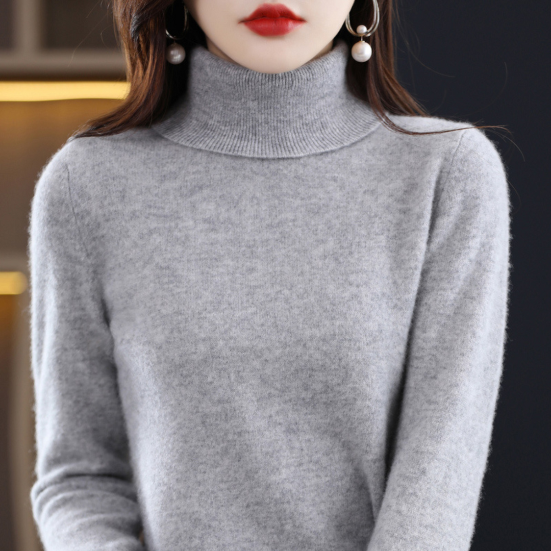 Venus | Pull col roulé élégant pour femmes