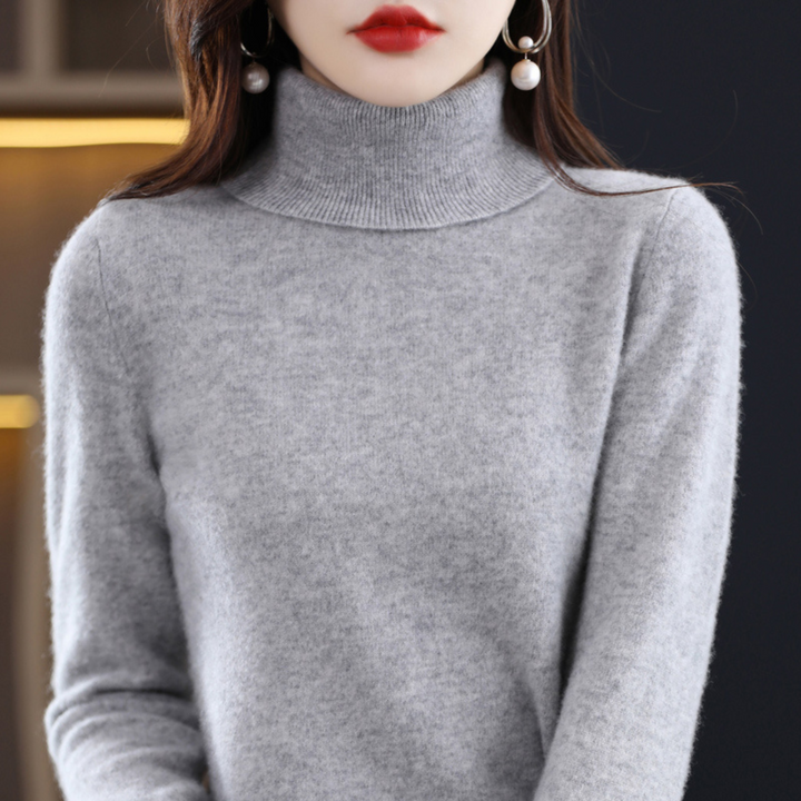 Venus | Pull col roulé élégant pour femmes