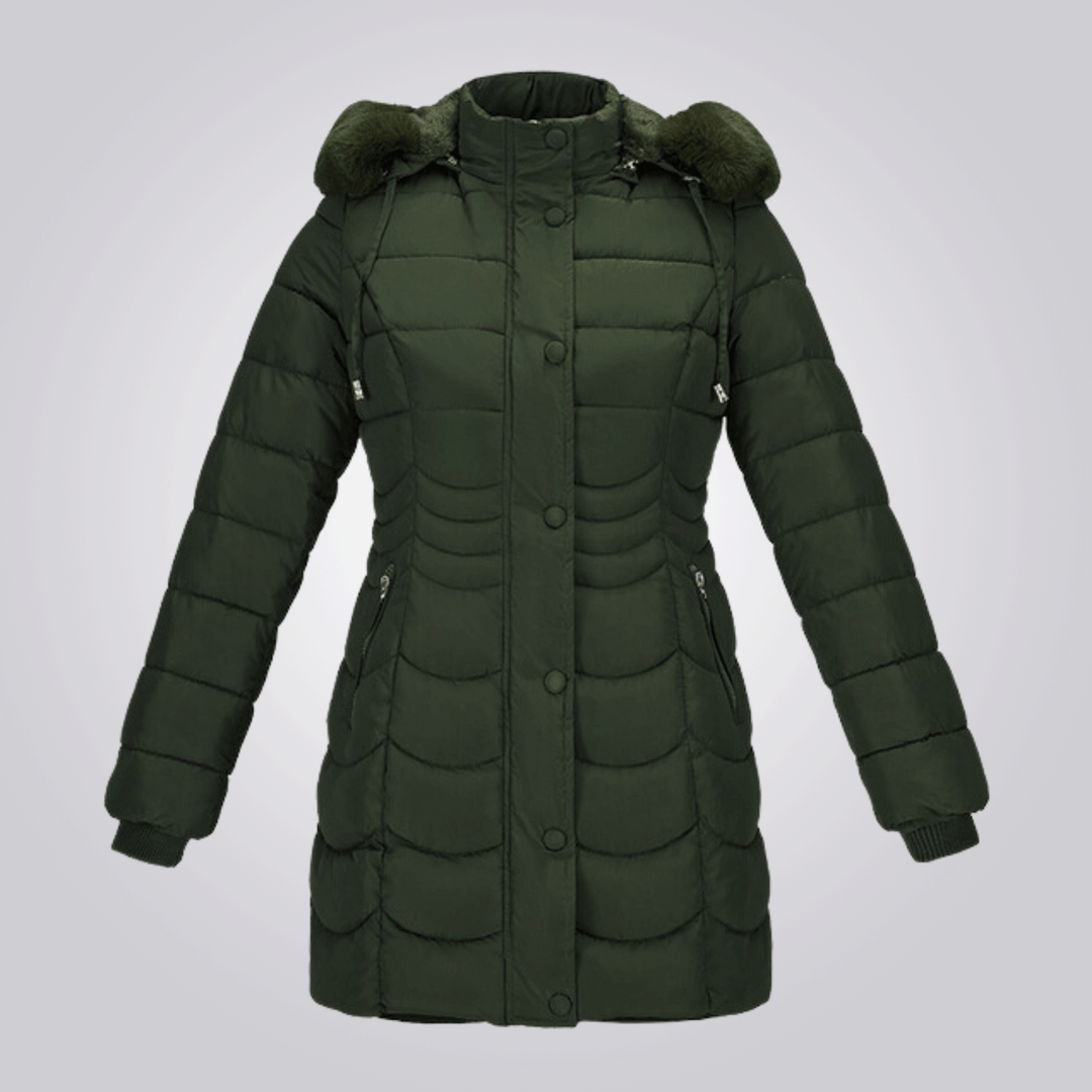 Ratna | Manteau Long Hiver Élégant Pour Femmes