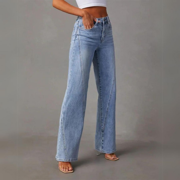 Silvia | Pantalon Taille Haute Femme