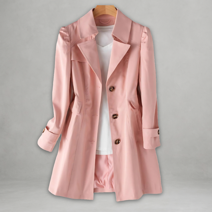 Gwyneth - Trench-Coat Décontracté Élégant et Chaud