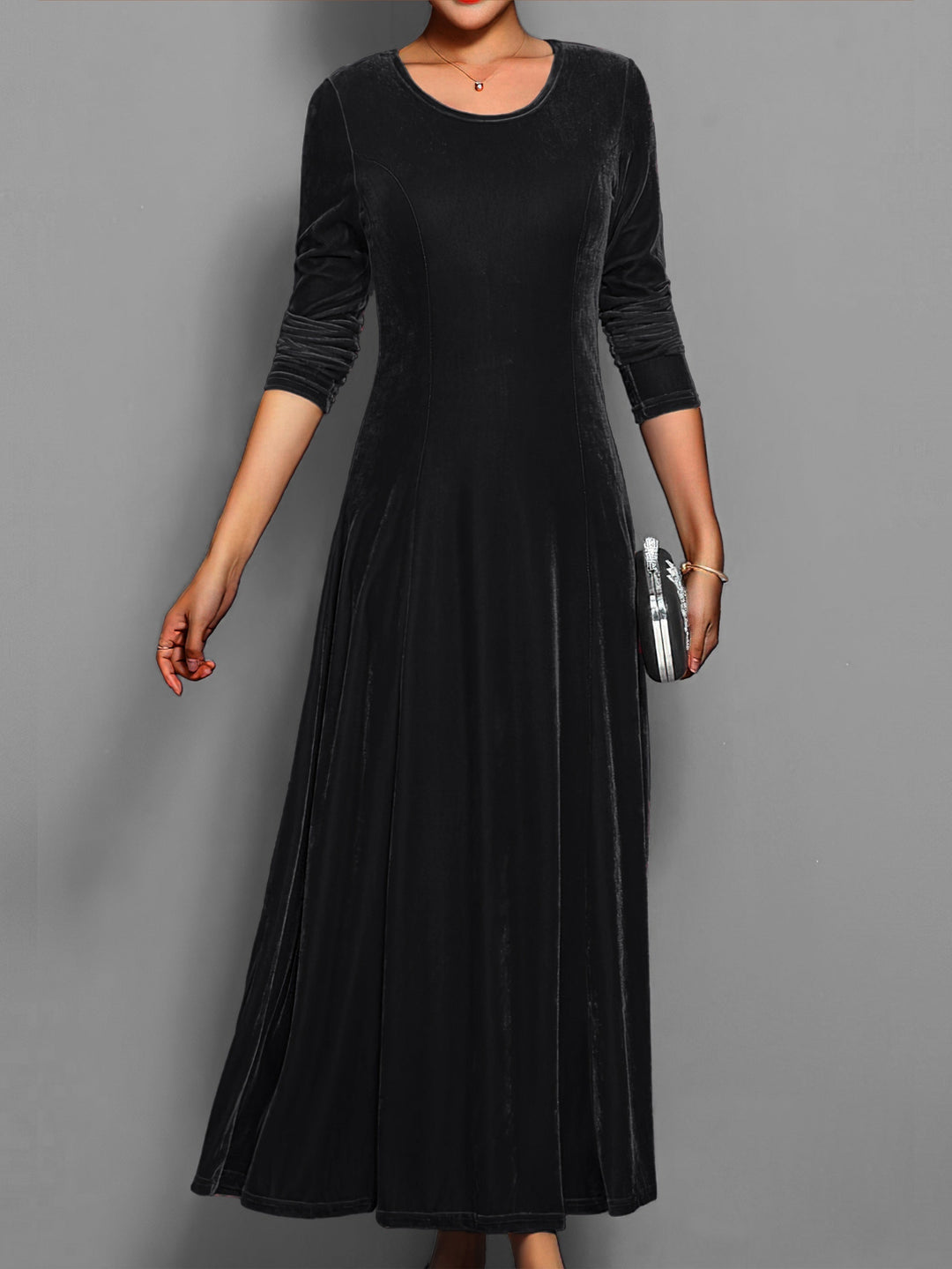Anglique | Robe mi-longue élégante pour femmes