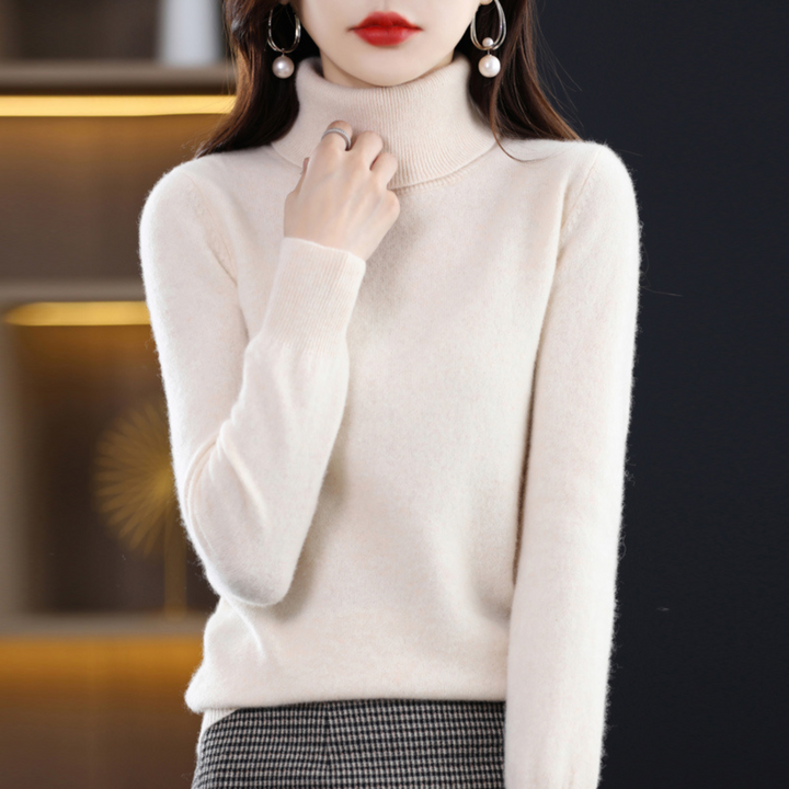 Venus | Pull col roulé élégant pour femmes